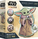 Puzzle Wood Craft Origin The Mandalorian: Grogu 160 dílků - Trefl