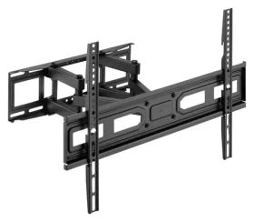 Equip 650337 černá / Nástěnný naklápěcí a otočný držák TV / 37"-80" / VESA 600x400 / nosnost 40 kg (650337)