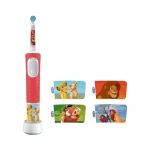 Oral-B Vitality Pro D103 Kids Lion King červená / Elektrický dětský zubní kartáček / oscilační / od 3 let (Pro Kids Lion King)