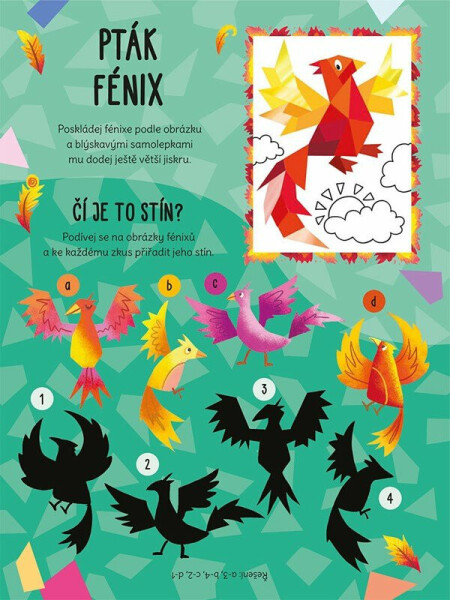 Kouzelné blýskavé samolepky Claire Mowat