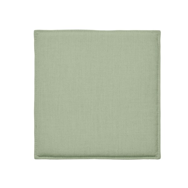 Ferm Living Podsedák Dapple Tea Green 37 × 40 cm, zelená barva, textil