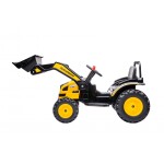 Mamido Dětský elektrický traktor s lopatou žlutý