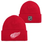 Outerstuff Dětská zimní čepice Detroit Red Wings NHL Cuffed Knit