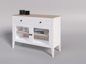 ARTEN (NANO Systems s.r.o.) Buková komoda TALO-KT6 (Bílá)