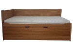 NábytekProNás Výsuvná postel Alka - dvojlůžko (MASIV) ROZMĚR: 80 x 200 cm