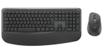 Logitech MK880 for Business grafitová / Klávesnice (920-014047)