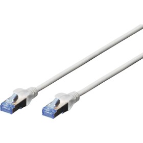 Digitus DK-1531-050 RJ45 síťové kabely, propojovací kabely CAT 5e SF/UTP 5.00 m šedá UL certifikace 1 ks