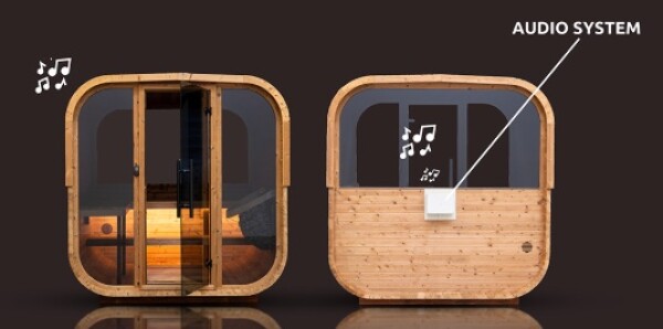 Modul AUDIO QUADRA X/QUADRA XL/ SUDOVÁ SAUNA - SET CHC188690L