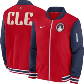 Nike Pánská bunda Cleveland Guardians MLB 2024 City Connect Authentic Bomber Velikost: 2XL
