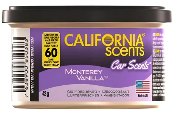 California Scents Monterey Vanilla / Vůně do auta / Vanilka / až 60 dnů