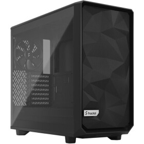 Fractal Design Meshify 2 Lite TG Light Tint černá / E-ATX / 2x USB-A / bez zdoje / průhledná bočnice / prachové filtry (FD-C-MEL2A-03)