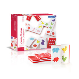 GuideCraft Velké hmatové domino Farma
