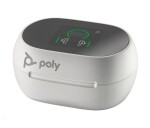 Poly Voyager Free 60+ bluetooth headset, BT700 USB-A adaptér, dotykové nabíjecí pouzdro, bílá EDF_1457831