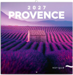 Kalendář 2027 poznámkový: Provence 2027, 30 x 30 cm