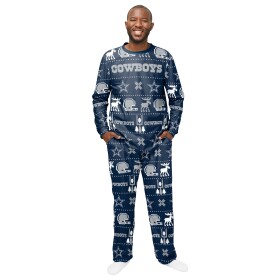 Forever Collectibles Pánské pyžamo Dallas Cowboys NFL Holiday Pajamas Set (2-Teilig) Velikost: M