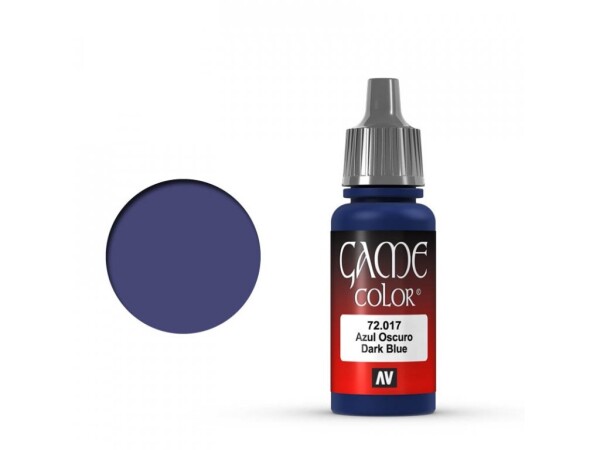 Vallejo Game Color 72017 Dark Blue 17 ml X