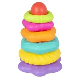 Playgro - Strukturované navlékací kroužky