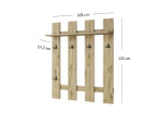 ARTEN (NANO Systems s.r.o.) Věšák DOORSET-105 (Dub navarra) VESAK-DOORSET-105