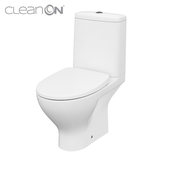 CERSANIT - WC KOMBI MODUO 652 011 3/5 CLEAN ON, SEDÁTKO DUROPLAST-SOFT CLOSE K116-004