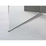 MEXEN - Line-B spádová lišta pro sklo 120 cm levá, nerez 181004120L