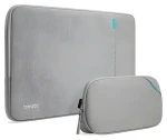 Tomtoc Recycled Sleeve with Pouch šedá / Pouzdro / MacBook Pro 14" / M1-M4 (A13D2GW)