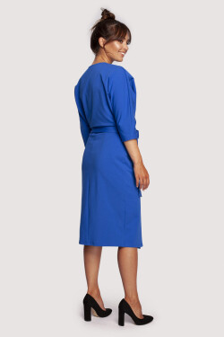 Dámské šaty B241 Royal Blue - BeWear XL Modrá