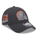New Era Pánská kšiltovka Cleveland Browns NFL 2024 Draft Stretch-Snap 9FORTY - Šedá