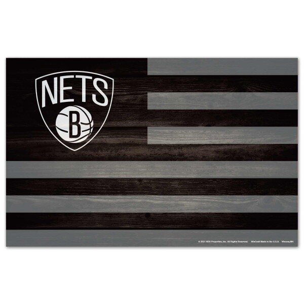 Cedule Brooklyn Nets NBA Americana WinCraft
