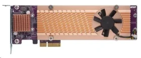 QNAP QM2-4S-240 / Rozšiřující karta pro disky SSD M.2 2280 SATA / 4 pozice / pro TDS-16489U TES-1885U (QM2-4S-240)