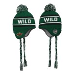 Outerstuff Dětská zimní čepice Minnesota Wild NHL Jacquard Tassel Knit With Pom