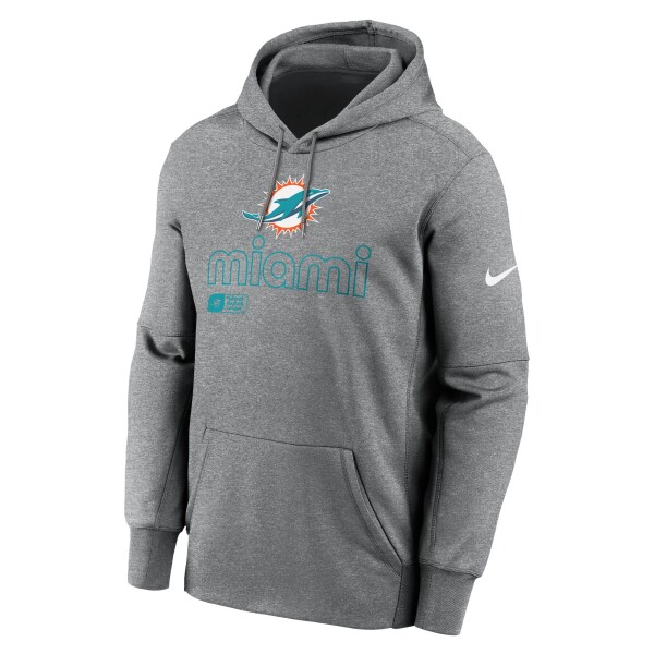 Nike Pánská mikina Miami Dolphins NFL Peformance Therma-FIT Hoodie Velikost: S