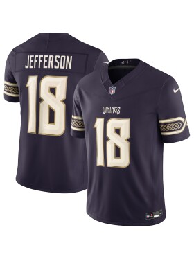 Nike Pánský dres Minnesota Vikings NFL Justin Jefferson #18 2026 Rivalries Stitched Limited Velikost: L