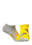 Unisex kotníkové ponožky Wola Funky W91.N02 černá 30-34