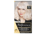 L'Oréal Paris Préférence permanentní barva na vlasy 10.21 Stockholm-velmi velmi světlá perlová blond, 60+90+54 ml