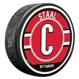 Mustang Puk Carolina Hurricanes NHL Captain Jersey Stitch - Eric Staal