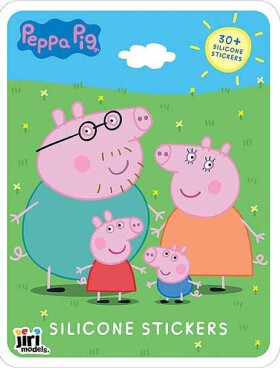 Prasátko Peppa - Hra se silikonovými samolepkami