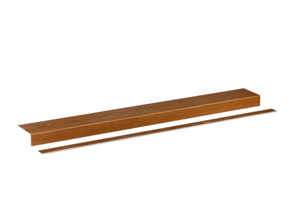Vinylový schod – Kingstone 120 × 12,5 × 5,5 cm + lišta 120 × 4 cm