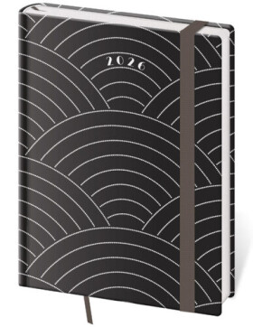 Diář 2026 týdenní B6 Vario - Round s gumičkou