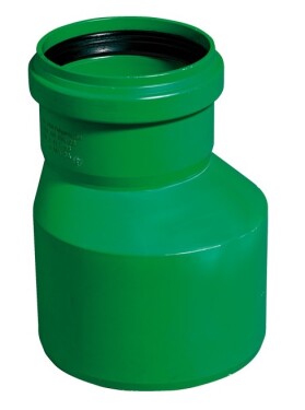 MIDAS KG 2000 PP redukce DN 250/200 SN16 , zelená