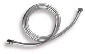 NOVASERVIS - Sprchová hadice plastová, stříbrná 120cm SILVER/120,0