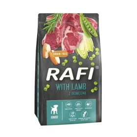 Dolina Noteći Rafi Junior 3 kg / Granule pro psy / jehněčí / štěňata všech plemen / bez obilovin