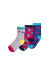 Ponožky dívčí 3pack, Minoti, TG SOCK 24, holka - 92/98 | 2/3let
