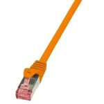 LogiLink oranžová / Patch kabel / Cat6 / S/FTP / RJ-45 / 2 m (CQ2058S)