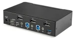 StarTech 2portový DisplayPort KVM přepínač černá / KVM přepínač / 2× PC / 4K UHD / USB (SV231DPU34K)