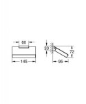 GROHE - Selection Cube Držák toaletního papíru, chrom 40781000