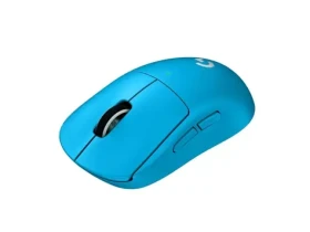 Logitech PRO X SUPERLIGHT 2 azurová / Bezdrátová herní myš / 5 tlačítek / 32000dpi (910-007694)
