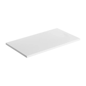 OMNIRES - Sprchová vanička AQUAROCK kompozit, protiskluzová, obdélníková 80 x 140 cm, bílá mat AQUAROCK80-140BM