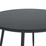 Zahradní stůl 90x90cm, kov, šedá, AZT-L1352 GREY