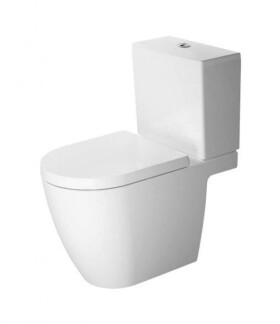 DURAVIT - ME by Starck WC kombi mísa, vario odpad, bílá 2172090000