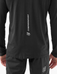 Běžecké tričko Compressport Performance LS Tshirt M - Black Velikost textilu: XL